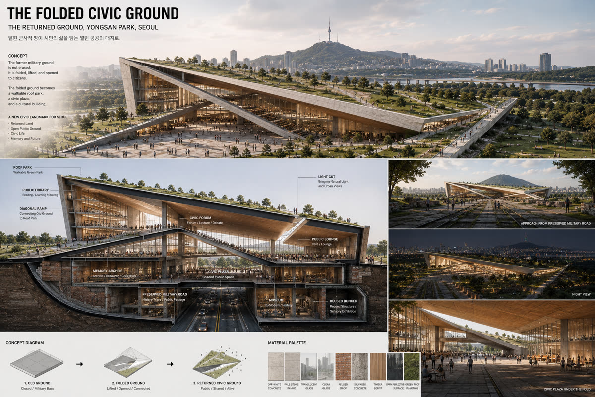 THE FOLDED CIVIC GROUND